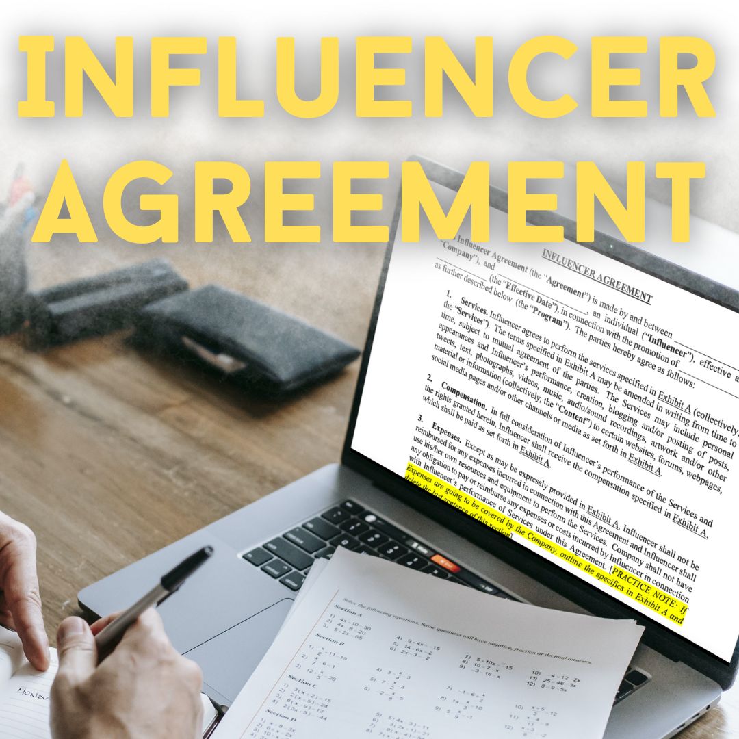 Influencer Agreement Template