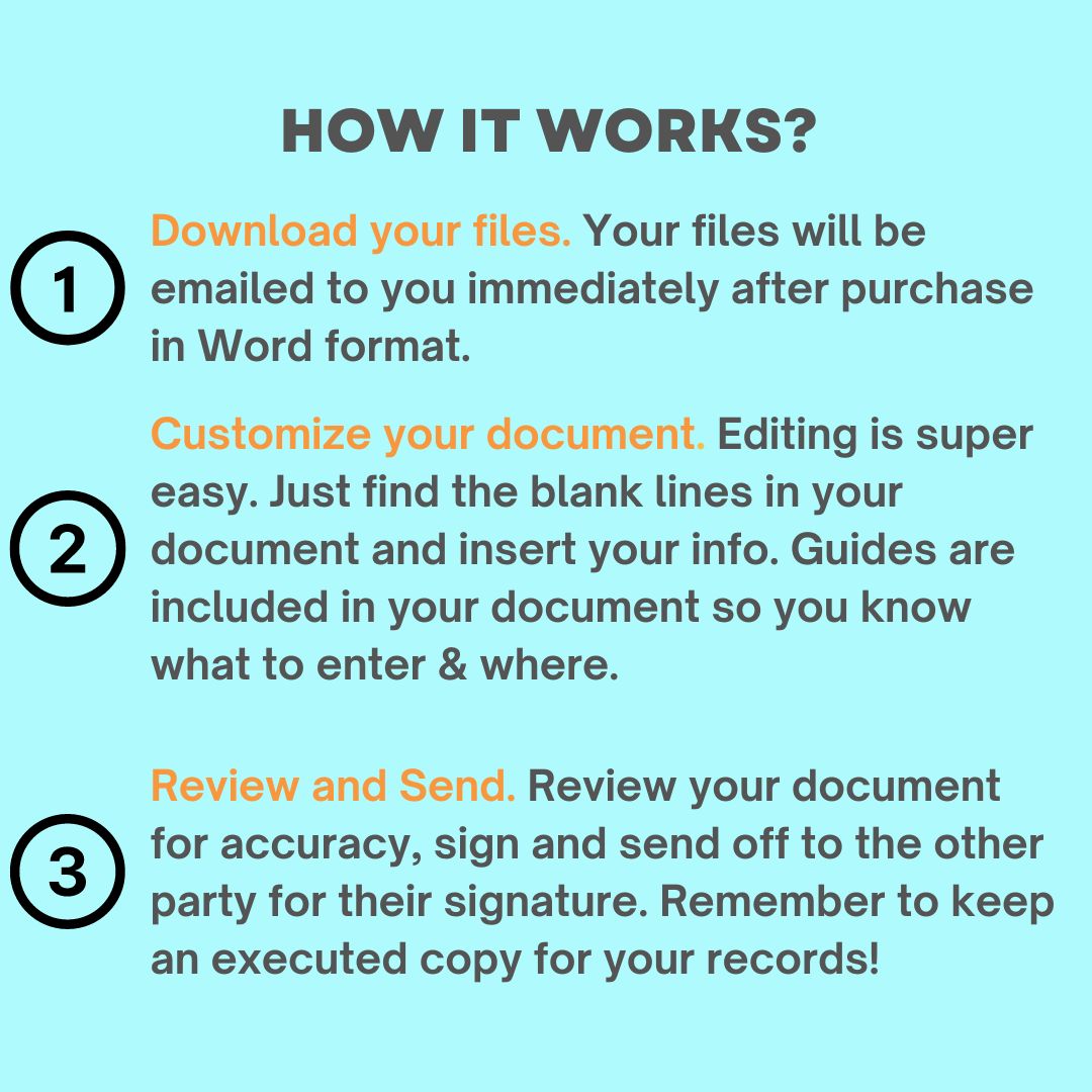 Service Agreement Template (for Services to Clients)